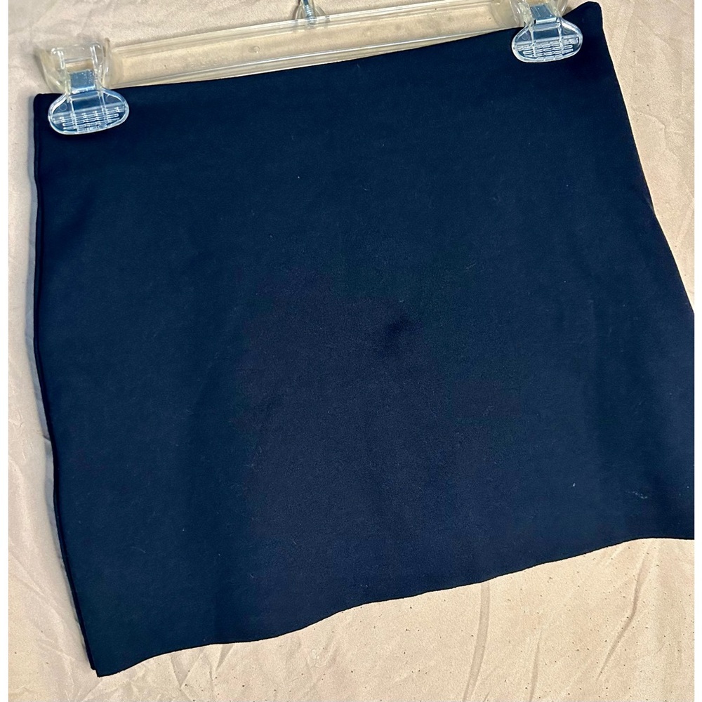 Princess Polly Midnight Black Mini Skirt